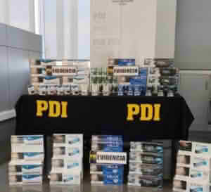 Incautan cigarrillos de contrabando en Santa Cruz