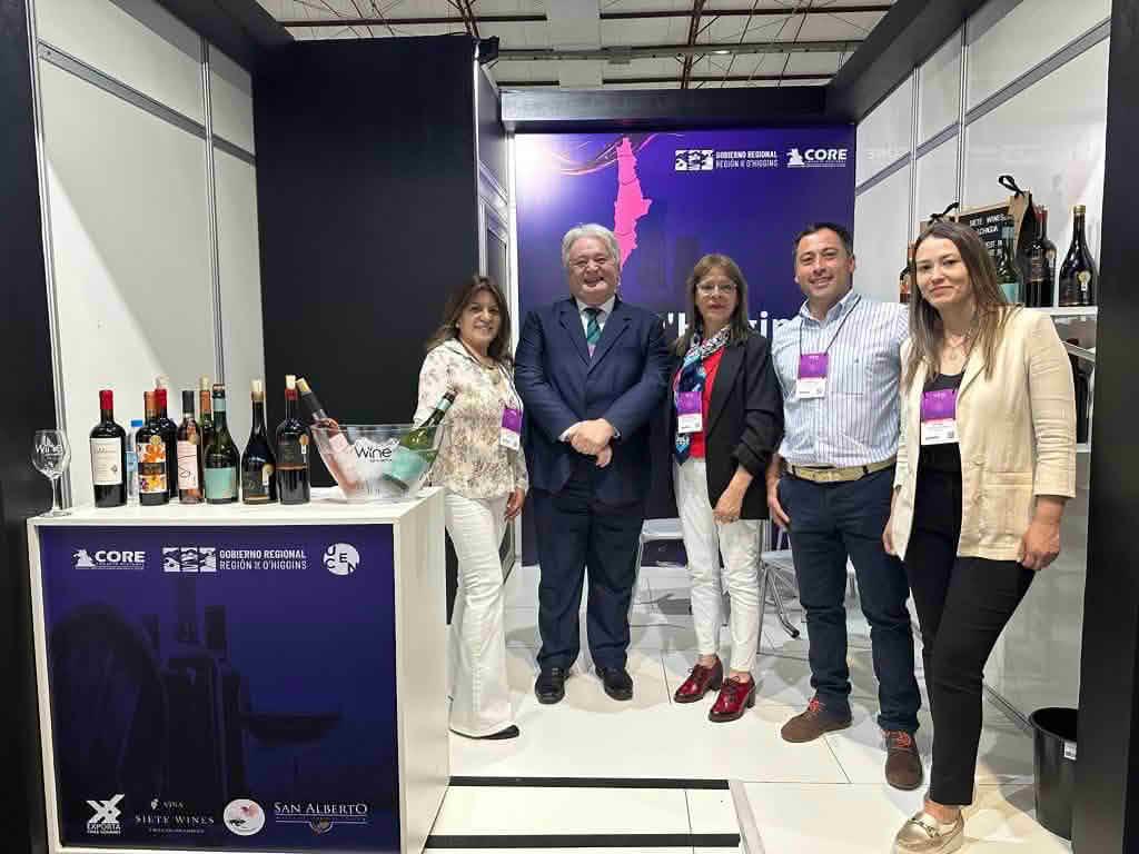 Viñateros de Colchagua abren puertas en Brasil en destacada feria vinícola