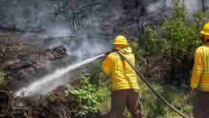 Declaran Alerta Roja en El Manzano de Las Cabras por incendio forestal: hay viviendas en riesgo