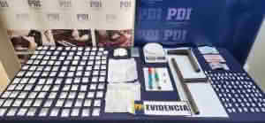 En despliegue policial se arrestó a tres individuos por tráfico de drogas en Santa Cruz