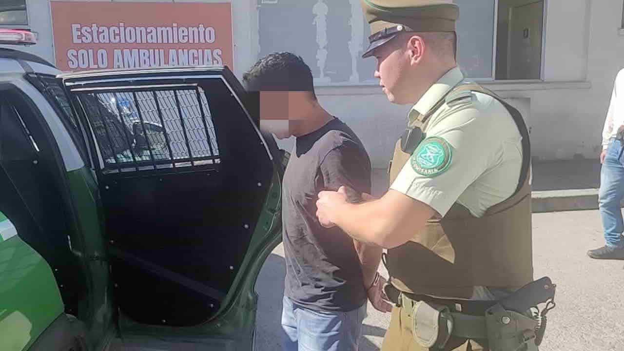 Cuatro arrestados por sustraer dinero en efectivo desde automóvil en Chimbarongo