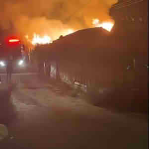 Conmoción en Chimbarongo: incendio deja a dos adultos mayores damnificados