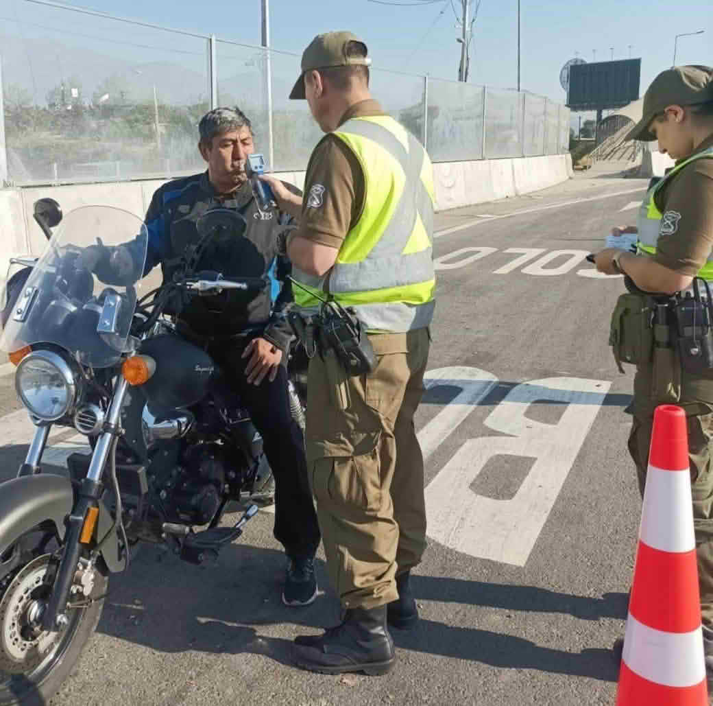 Informan disminución de lesionados en carreteras de OHiggins durante Semana Santa