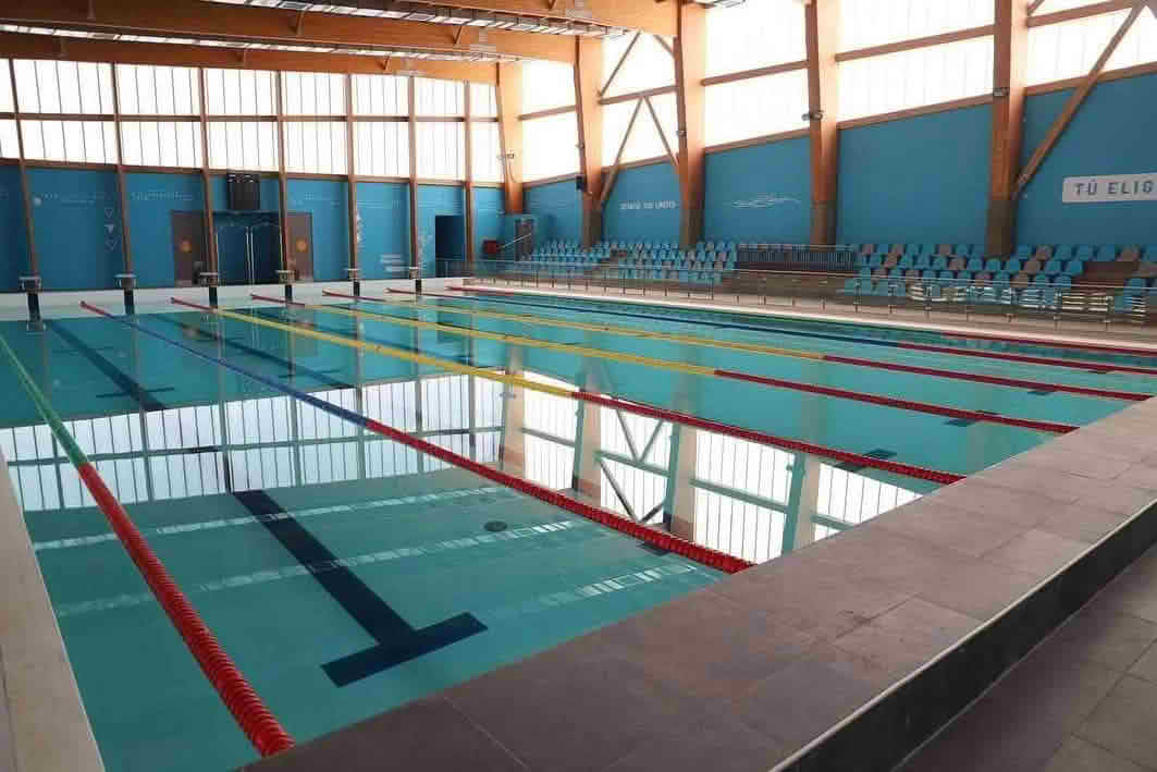 Nueva piscina temperada en Rancagua: las obras ya están en la etapa final