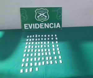 Detenido por microtráfico en Chimbarongo durante patrullaje nocturno