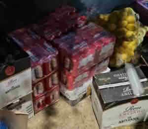 Venta clandestina detectada en las fondas de la Medialuna Monumental de Rancagua