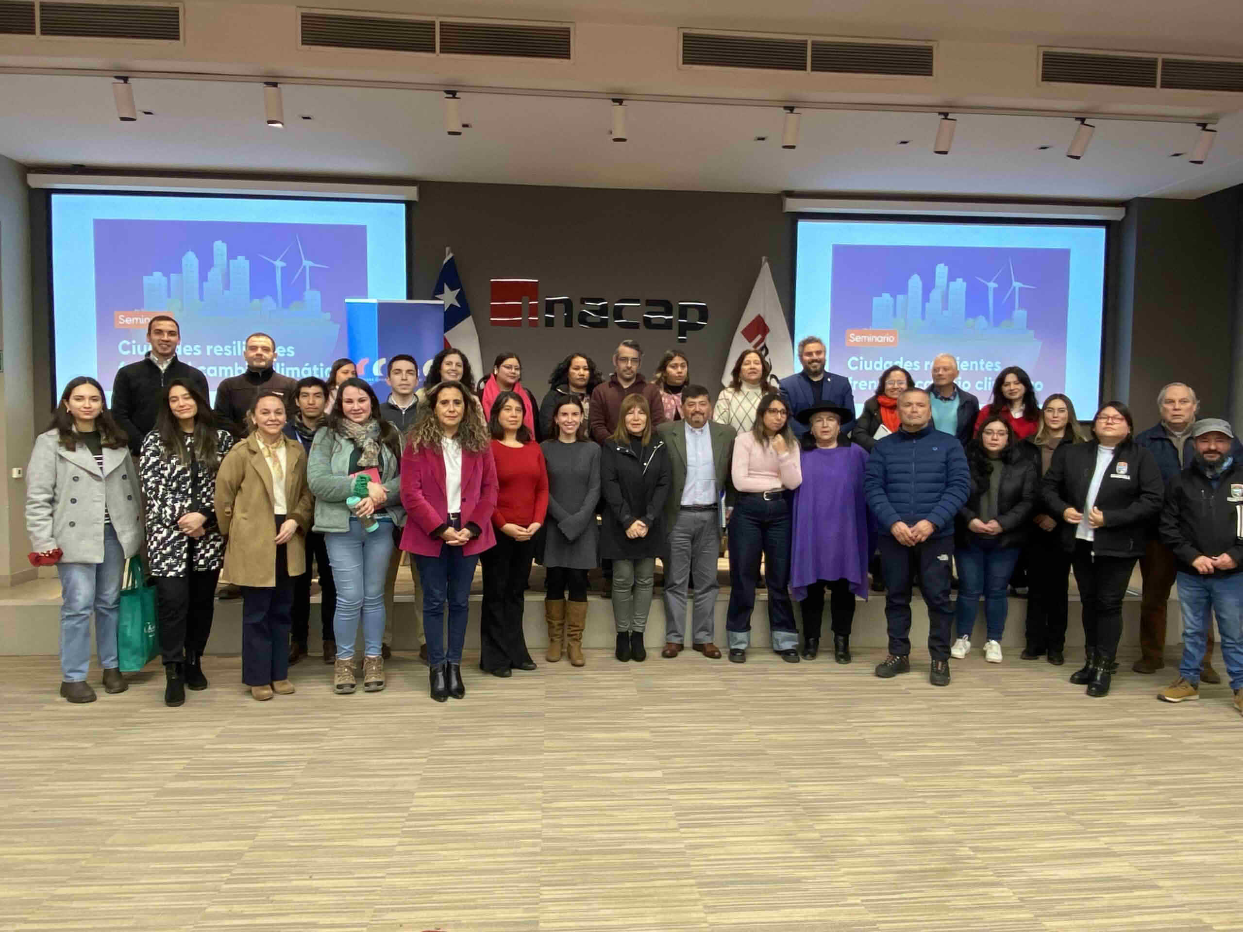 Seminario en Rancagua reúne a actores clave para abordar cambio climático