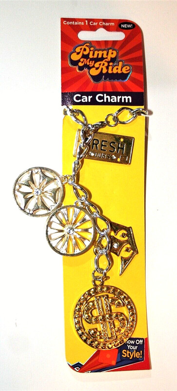 Vtg 2008 MTV Car Makeover Series Pimp My Ride Bling Car Charm New MOC