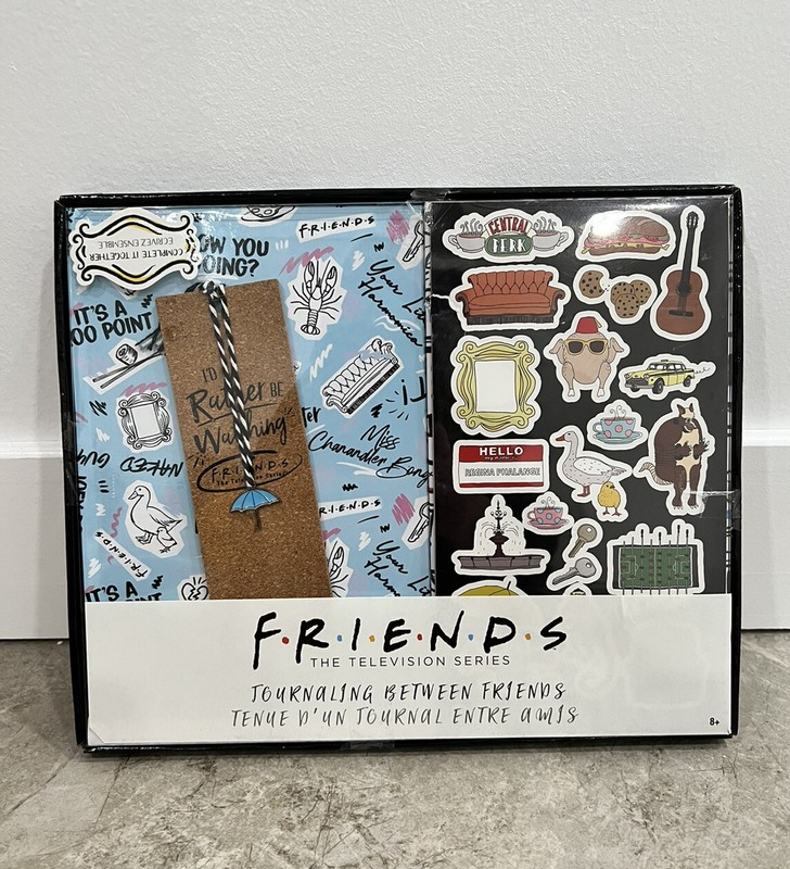 Friends TV Series Journaling Between Friends w/ Stickers & Bookmark! QTY 6 - NIB gallery