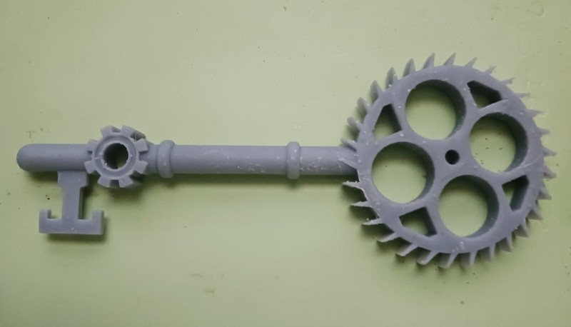 Steampunk Key- 3D resin print- US Seller- Craft- Cosplay-Costume-Mechanical gallery