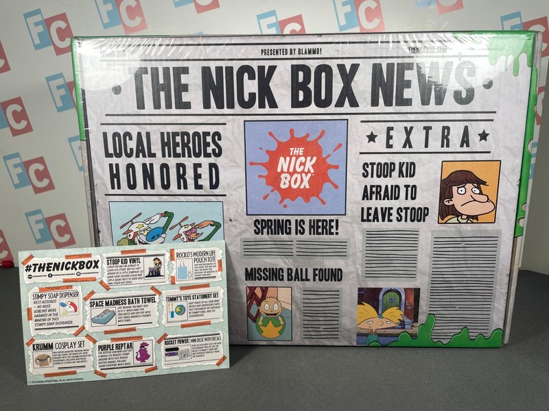 The Nick Box CultureFly Nickelodeon Spring 2018 Box New Stoop Kid Reptar Krumm