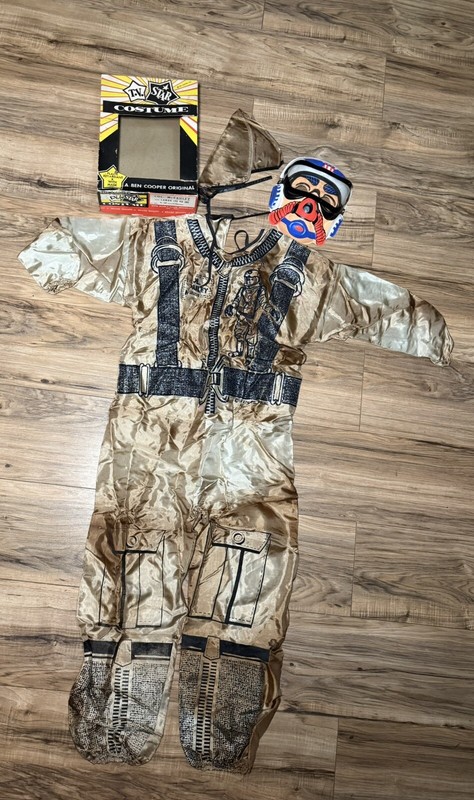 VTG BEN COOPER MCCAULEY HALLOWEEN COSTUME 50s 60s MEN INTO SPACE TV SHOW gallery