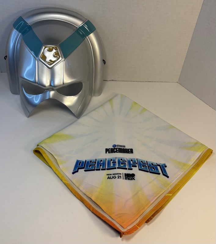 Peacemaker Peacefest Mask & Bandana Scarf San Diego Comic Con 2025