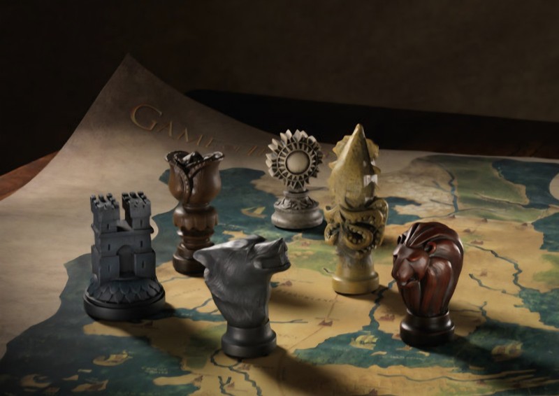 Dark Horse Comics - GAME OF THRONES - MAP & MARKER Set. SDCC 2018. gallery
