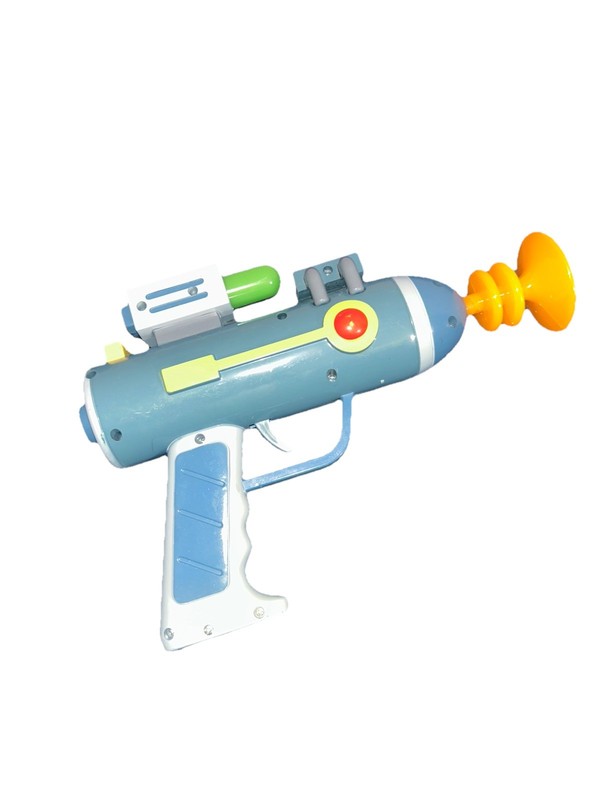 Rick & Morty Laser Gun 2021 CN Lightup Sounds Plastic Prop Replica Cosplay Works