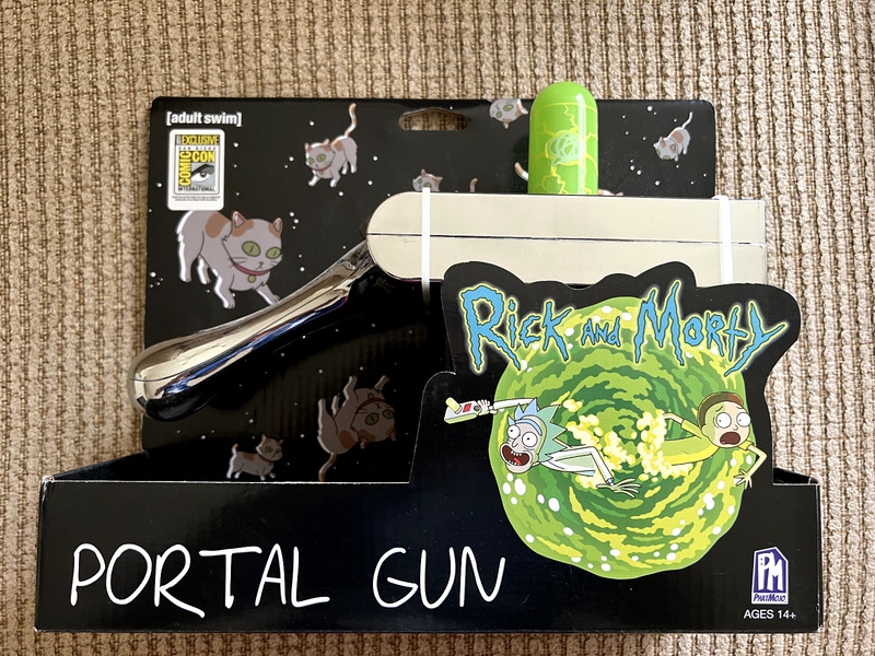Rick and Morty Portal Gun 2017 SDCC San Diego Comic-Con Exclusive