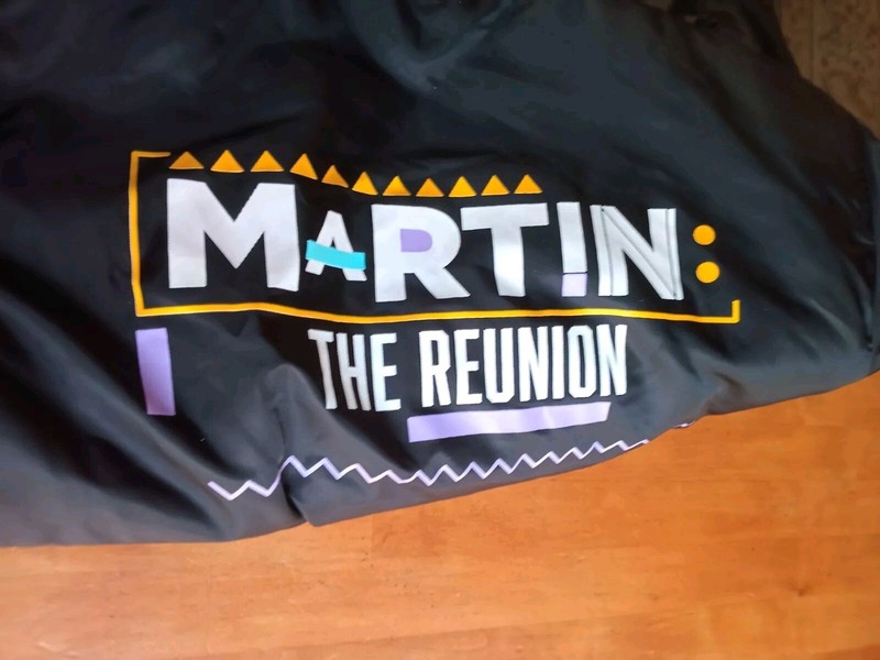BET+ "Martin The Reunion" Bomber Jacket Large gallery