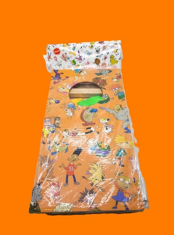 The Nick Box Exclusive Bean Bag Toss Table Game Nickelodeon 2017 NEW Culturefly