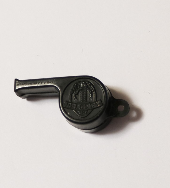 Vintage Del Webb Official Dragnet Whistle gallery