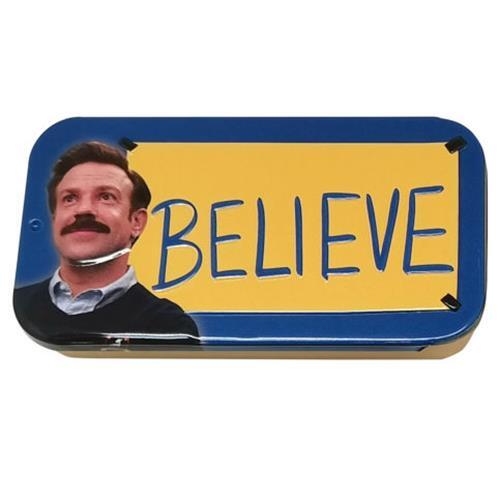 Ted Lasso TV Series Blue Raspberry Candy In Embossed Metal Tin NEW SEALED