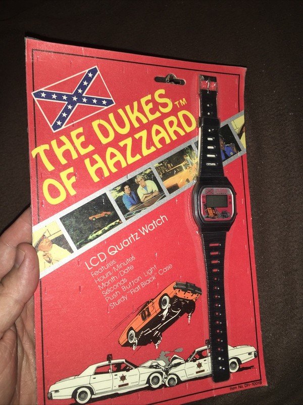 The Dukes Of Hazzard 1981 SEALED Unisonic LCD QUARTZ WATCH gallery