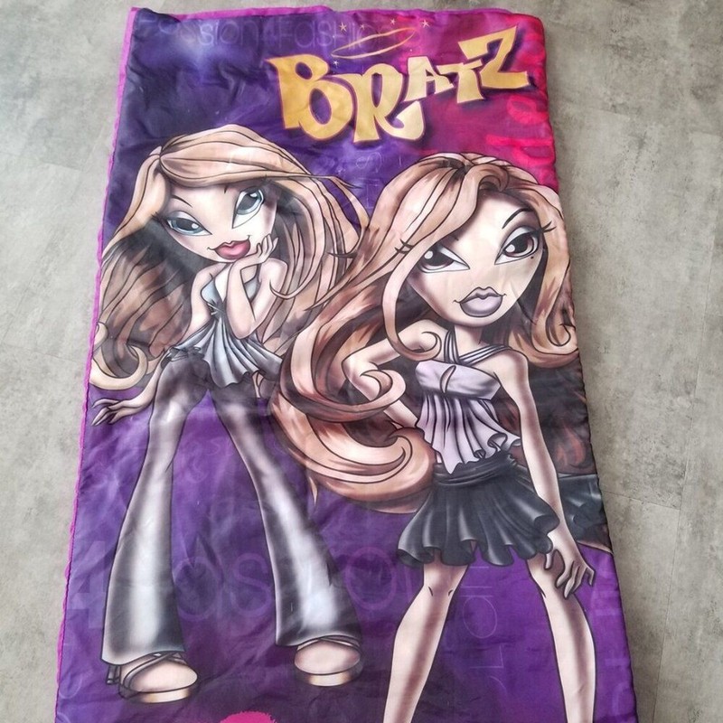 Vintage Y2K Bratz Doll Sleeping Bag Bedding Accessory MGA 2000s