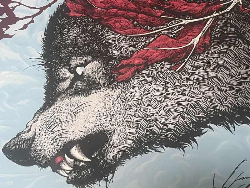 Aaron Horkey Canus Dirus 2013 Game of Thrones Mondo Poster Art Print 32/490
