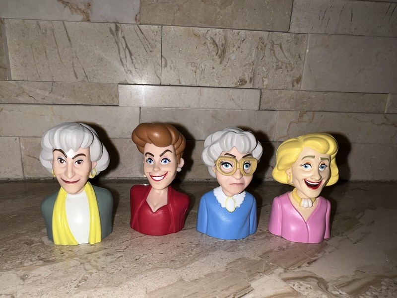 The Golden Girls Finger Puppets Running Press RP Minis w/ Buttons gallery