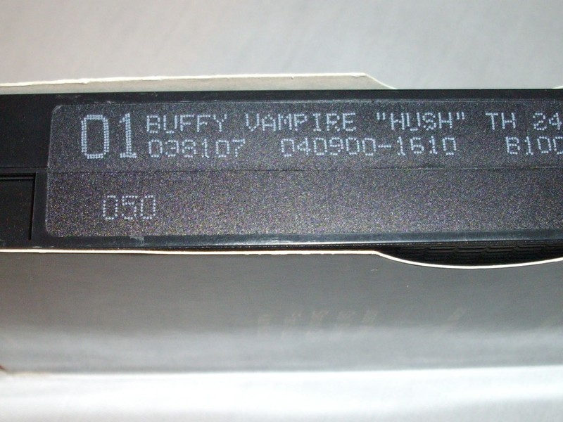 2000 FOX BUFFY THE VAMPIRE SLAYER HUSH EPISODE EMMY CONSIDERATION COPY VHS TAPE gallery