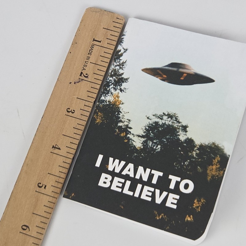 Loot Crate Exclusive X-Files I Want to Believe Journal Notebook Alien Scully Fox gallery