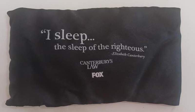 CANTERBURY’S LAW 2008 FOX TV SHOW PROMOTIONAL PROMO BEAN BAG JULIANNA MARGULIES