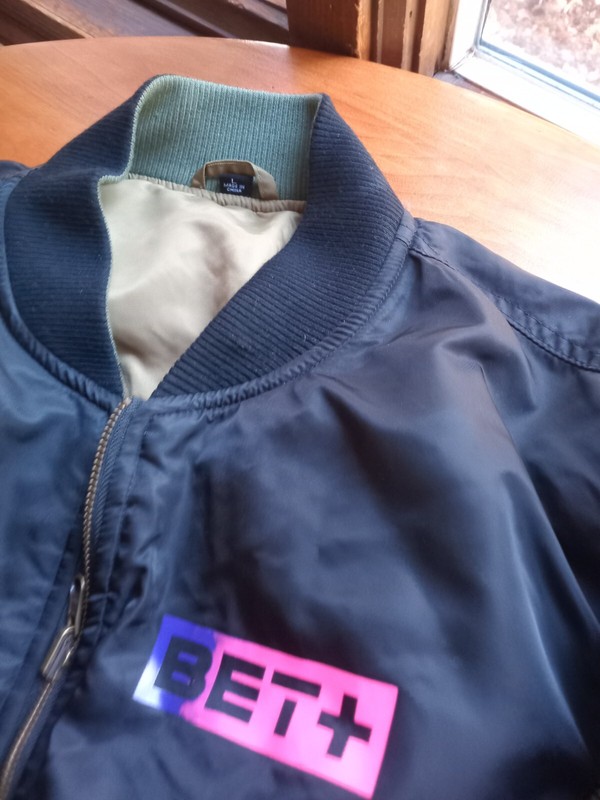 BET+ "Martin The Reunion" Bomber Jacket Large gallery