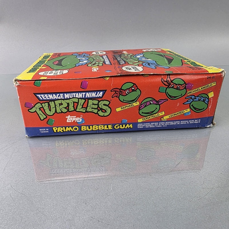 Vintage Teenage Mutant Ninja Turtles Primo Bubble Gum Box Set TMNT 1990 Topps gallery