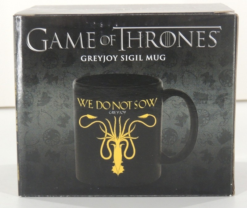 Greyjoy Sigil Ceramic MUG Game of Thrones Dark Horse Deluxe NIB (2012)