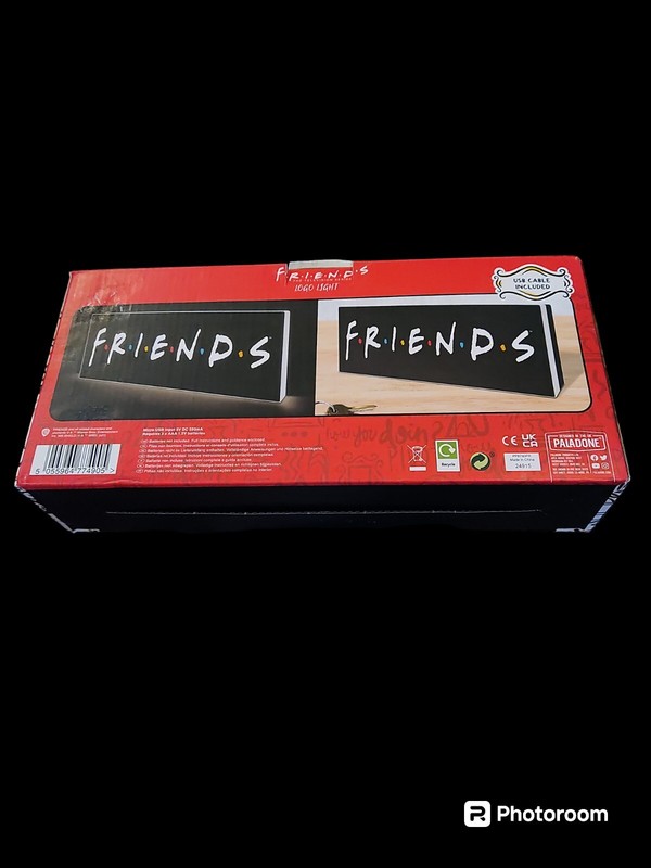 Friends The Television Series Logo Light Free Standing & Wall Mountable New