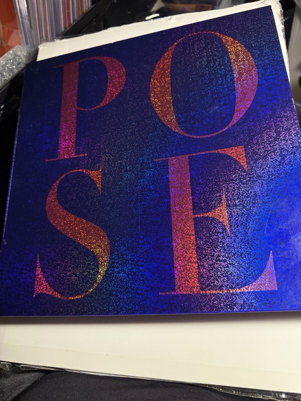 Pose FX TV SERIES PROMOTIONAL HARDCOVER BOOK! GLITTER CLAMSHELL BOX! (2018)NICE!