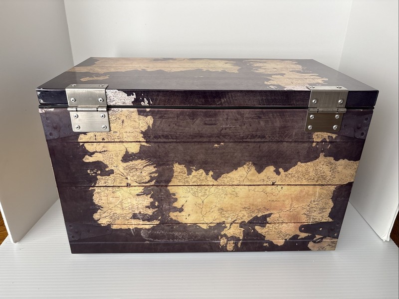 Game of Thrones HBO Ltd Edition Cooler / Chest Westeros Map 17.75 x 9.75 x 11.5 gallery