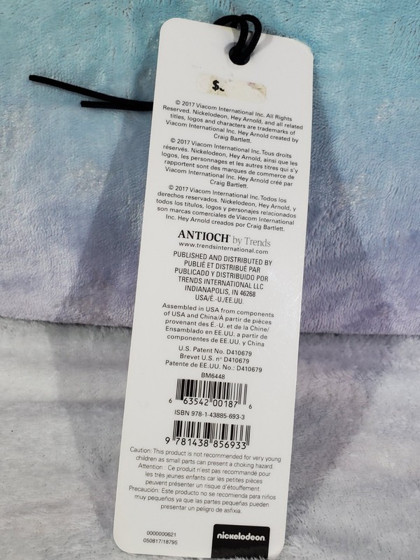 "Bro It Out" Hey Arnold! Antioch 2017 Nickelodeon Bookmark 2 1/4 x 1/8 x 7 1/4 gallery