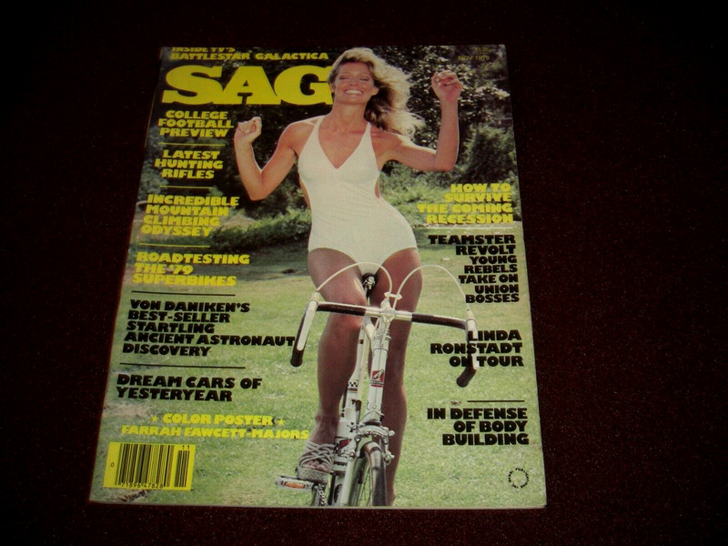 Farrah Fawcett Richard Gere Battlestar Galactica Saga Magazine 1978 – Rare