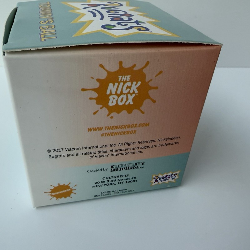 Nickelodeon Nick Box Exclusive Rugrats Tommy's Ball Replica Toy w/ Original Box gallery