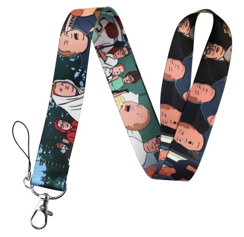 King of the Hill Hank Bobby Peggy Cartoon Comedy TV Show 17.7" Neck Lanyard K...