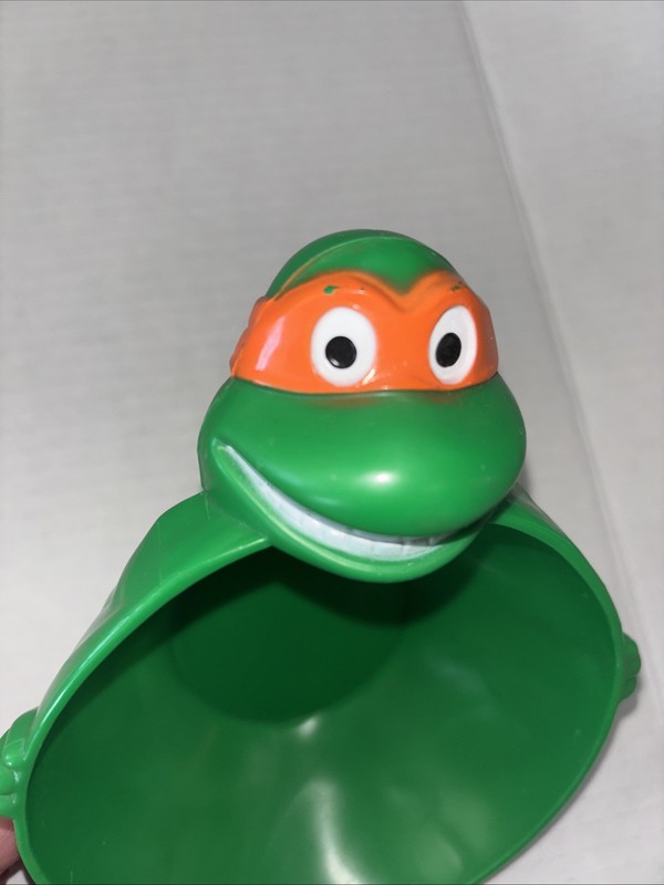 Vintage Mirage Studios TMNT Teenage Mutant Ninja Turtles 1990 Michelangelo Bowl gallery