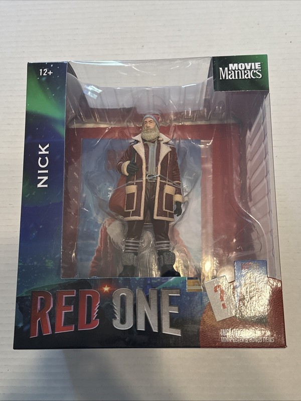McFarlane Toys 2024 Red One Nick Figurine And Poster
