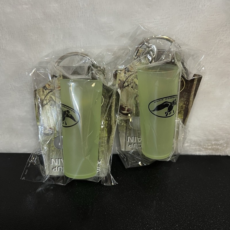 Uncle Si’s Tea Cup KEYCHAIN Duck Dynasty Duck Commander Set of 2 NEW in package