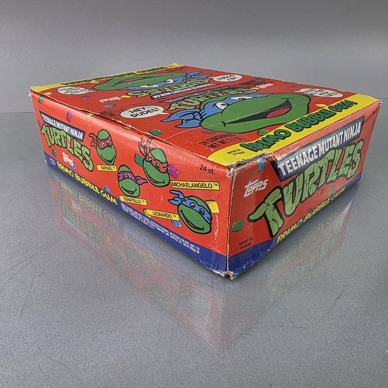 Vintage Teenage Mutant Ninja Turtles Primo Bubble Gum Box Set TMNT 1990 Topps gallery