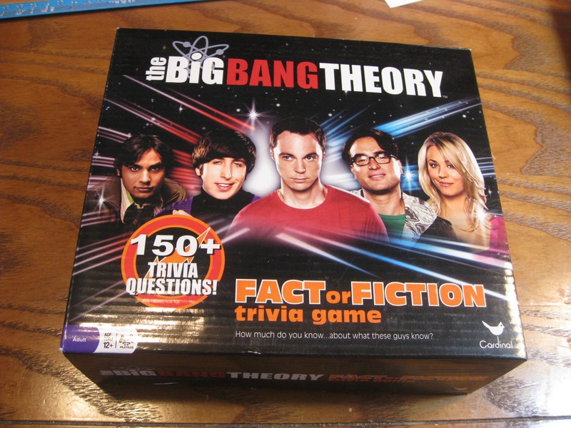 The Big Bang Theory Fact or Fiction Trivia Game