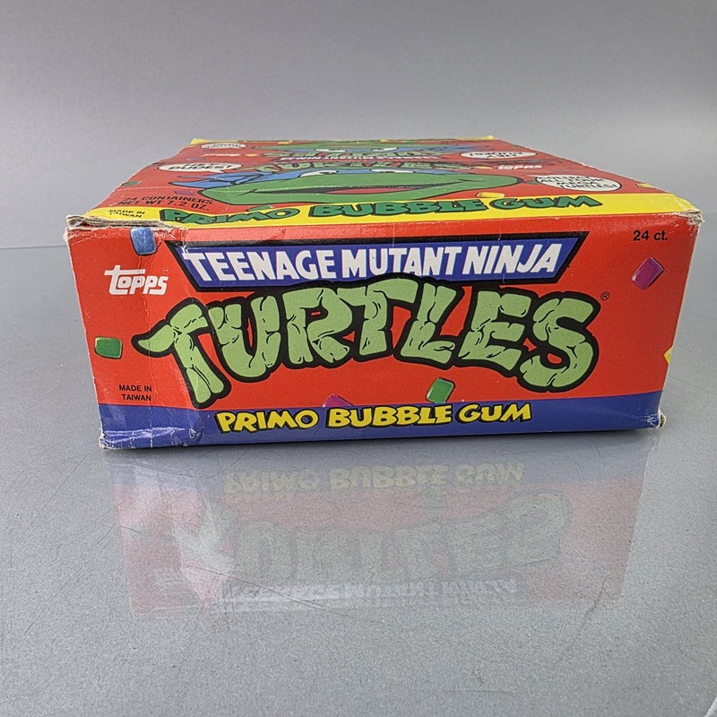 Vintage Teenage Mutant Ninja Turtles Primo Bubble Gum Box Set TMNT 1990 Topps gallery