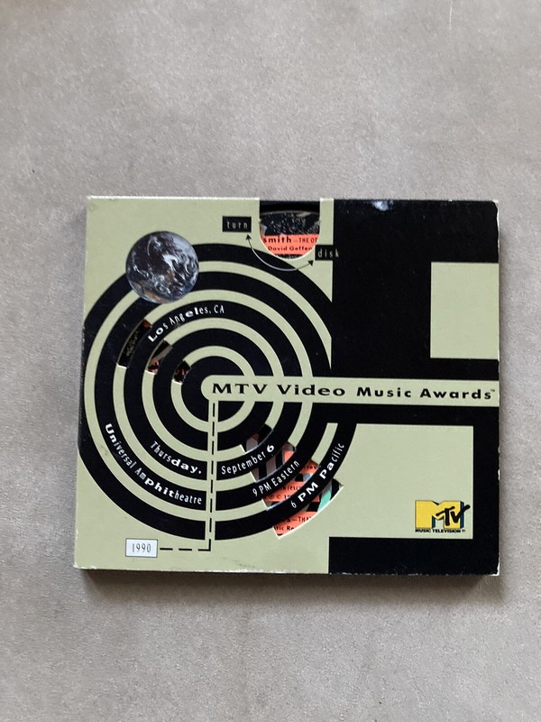 MTV Awards Promotional CD 1990