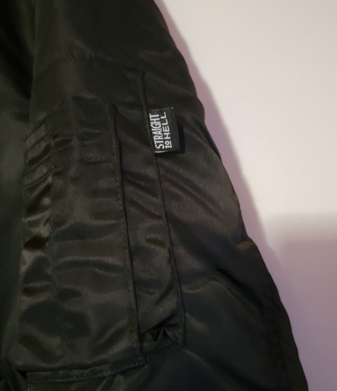 Straight To Hell Brand, BET+ "Martin The Reunion" Bomber Jacket Large. gallery