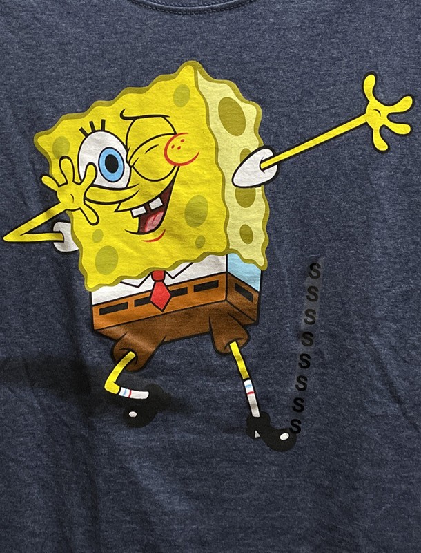 Spongebob squarepants t shirt small short sleeve adult unisex new gallery